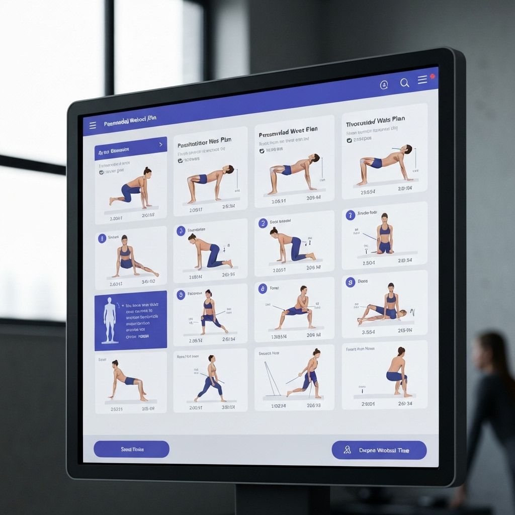 AI-generated workout plans